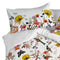 Kussensloop HappyFriday Birds of paradise Multicolour 50 x 75 cm (2 Stuks)