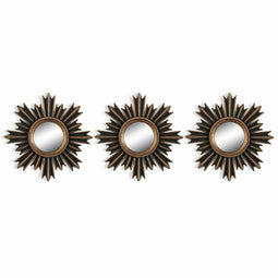 Set spiegels Versa Plastic (25 x 25 cm) (3 pcs)