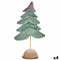 Kerstboom Fluweel Turkoois 16 x 55 x 29 cm (4 Stuks)