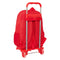 Schoolrugzak met Wielen Atlético Madrid Rood 32 x 44 x 16 cm