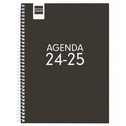 Agenda Finocam Cool Zwart 2024-2025 (1 Stuks)