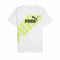 Heren-T-Shirt met Korte Mouwen Puma POWER Graphic Maat M
