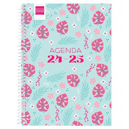 Agenda Finocam Cool Multicolour A5 2024-2025 (1 Stuks)