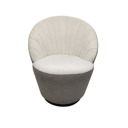 Armstoel DKD Home Decor 69 x 66 x 85 cm Zwart Gouden Wit