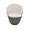 Armstoel DKD Home Decor 69 x 66 x 85 cm Zwart Gouden Wit