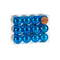 Set kerstballen Blauw Plastic (12 Stuks)