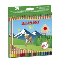 Kleurpotloden Alpino AL000129 Multicolour 24 Onderdelen