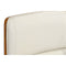 Bureaustoel DKD Home Decor Bruin Crème Zilverkleurig 60 x 65,5 x 118 cm