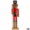 Decoratieve figuren Notenkraker Beer Bruin Zwart 16,5 x 60 x 13,5 cm (4 Stuks)