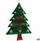 Kerstversiering Hanger Kerstboom Klatergoud LED Licht Rood Groen Polypropyleen PET 44 x 58,8 x 7...