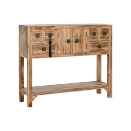 Console Home ESPRIT Zwart Spar Hout MDF 96 x 24 x 79 cm