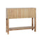 Console Home ESPRIT Zwart Spar Hout MDF 96 x 24 x 79 cm