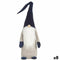 Decoratieve figuren Kabouter Blauw Wit Grijs Polyester Hout Zand 20 x 100 x 25 cm (8 Stuks)