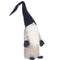 Decoratieve figuren Kabouter Blauw Wit Grijs Polyester Hout Zand 20 x 100 x 25 cm (8 Stuks)