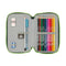 Dubbele etui Real Betis Balompié Groen 12.5 x 19.5 x 4 cm 28 Onderdelen