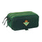Pennenetui met 3 vakken Real Betis Balompié Groen 21,5 x 10 x 8 cm