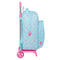 Schoolrugzak met Wielen Safta Bicicleta Blauw 32 x 42 x 15 cm