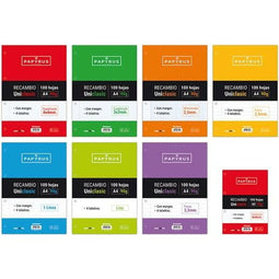 Schrijfblok Papyrus 53391000 Wit A4