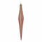 Kerst Decoratie Set Uitgerekt Roze Gouden PVC 3 x 3 x 18,5 cm (12 Stuks)