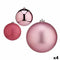 Set kerstballen Roze 15 x 16 x 15 cm (4 Stuks)
