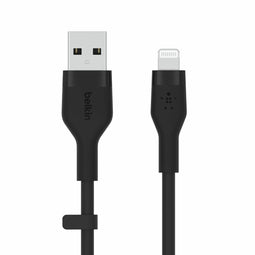 Kabel USB naar Lightning Belkin CAA008BT2MBK 2 m Zwart (1 Stuks)