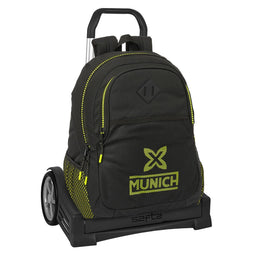 Schoolrugzak met Wielen Munich Beat Zwart 32 x 44 x 16 cm