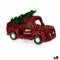 Decoratieve figuren Pick-up Klatergoud Rood Groen Polypropyleen PET 15 x 18 x 27 cm (8 Stuks)