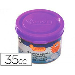 Tempera Jovi 50323 Paars Hout Papier Stof Fiches 35 ml 5 Stuks