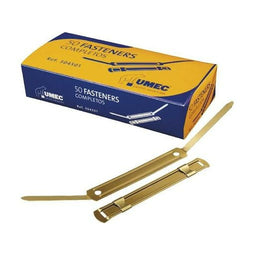 Fastener UMEC U304401 Gouden Papier 100 Stuks (100 Stuks)