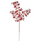 Tak Purpurine Rood Metaal Plastic 41 x 75 x 2,5 cm (12 Stuks)