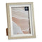 Fotolijsten 16,5 x 21,5 x 2 cm Kristal Beige Wit Plastic (6 Stuks)