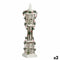 Straatlantaarn Wit Bruin Hout Plastic 18 x 80 x 18 cm (2 Stuks)