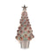 Decoratieve figuren Kerstboom Roze Polypropyleen PET 16 x 37,5 x 16 cm (12 Stuks)