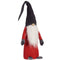 Decoratieve figuren Kabouter Wit Rood Grijs Polyester Hout Zand 20 x 100 x 25 cm (8 Stuks)