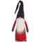 Decoratieve figuren Kabouter Wit Rood Grijs Polyester Hout Zand 20 x 100 x 25 cm (8 Stuks)