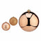 Set kerstballen Koper Plastic 15 x 16 x 15 cm (4 Stuks)