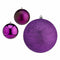 Set kerstballen Paars Plastic Ø 12 cm (6 Stuks)