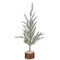 Kerstboom Bruin Groen Hout Plastic 5,5 x 34 x 10,5 cm (48 Stuks)