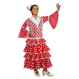 Kostuums voor Kinderen My Other Me 5-6 Jaar Flamenco en Sevillana's