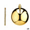 Set kerstballen Gouden PVC Ø 7 cm (12 Stuks)