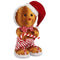Decoratieve figuren Koek Bruin Rood polyestyreen 19 x 33 x 15 cm (4 Stuks)