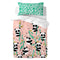 Kussensloop HappyFriday Moshi Moshi Panda Garden Multicolour 50 x 75 cm