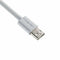 Kabel USB A naar USB-C Newskill NS-AC-COILC-W Wit