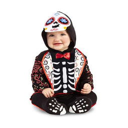 Kostuums voor Baby's My Other Me Skelet Maat 0-6 Maanden