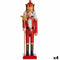 Decoratieve figuren Notenkraker Rood Plastic 13 x 60 x 14,5 cm (4 Stuks)