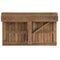 Opklapbare tafel voor balkon Nina Bruin Acacia 80 x 47 x 45 cm