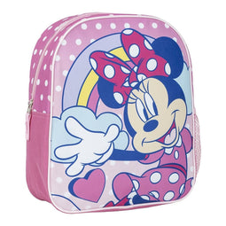 Schoolrugzak Minnie Mouse Roze 25 x 30 x 9 cm
