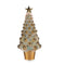 Decoratieve figuren Kerstboom Gouden Polypropyleen PET 16 x 37,5 x 16 cm (12 Stuks)