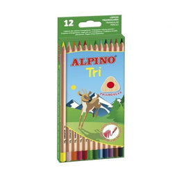 Kleurpotloden Alpino AL000128 Multicolour (12 Stuks)