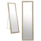 Spiegel Grijs Hout Kristal 38,3 x 3 x 135 cm (6 Stuks)